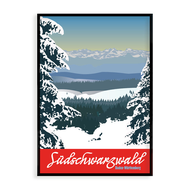 Schwarzwald Poster: Südschwarzwald