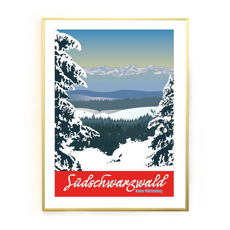 Schwarzwald Poster: Südschwarzwald