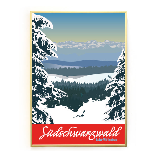 Schwarzwald Poster: Südschwarzwald