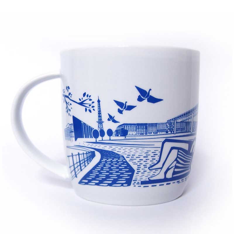 Tasse: Berlin Blau