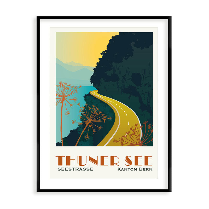 Bern Poster: Lake Thun