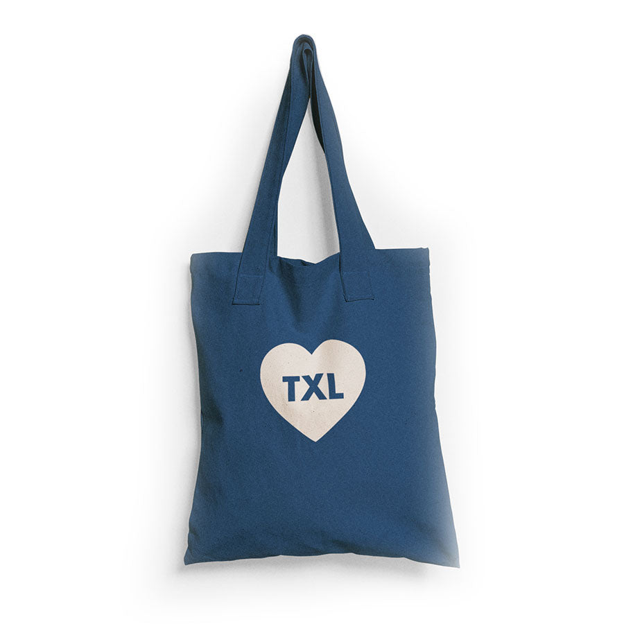 Cotton bag: Tegel TXL heart