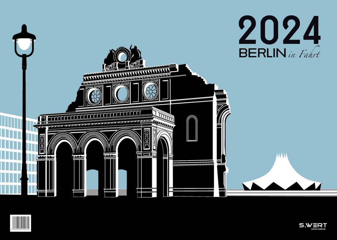 s.wert Kalender 2024 - Berlin in Fahrt