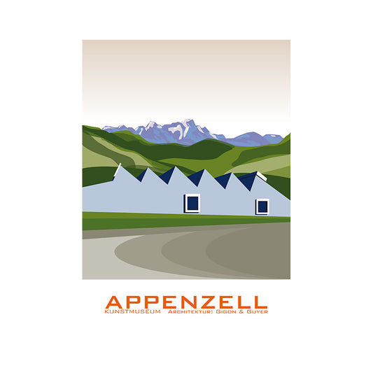Postkarte: Appenzell Kunstmuseum