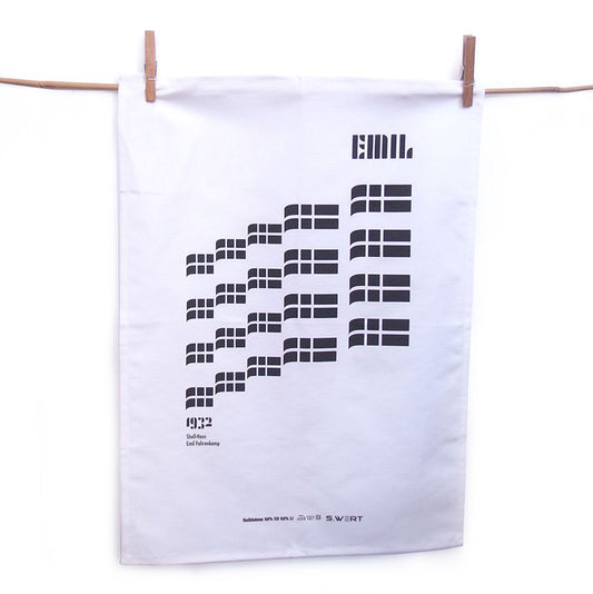 Tea towel: Emil 1932