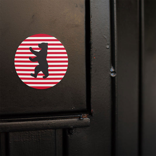 Sticker: Berliner Bär rund