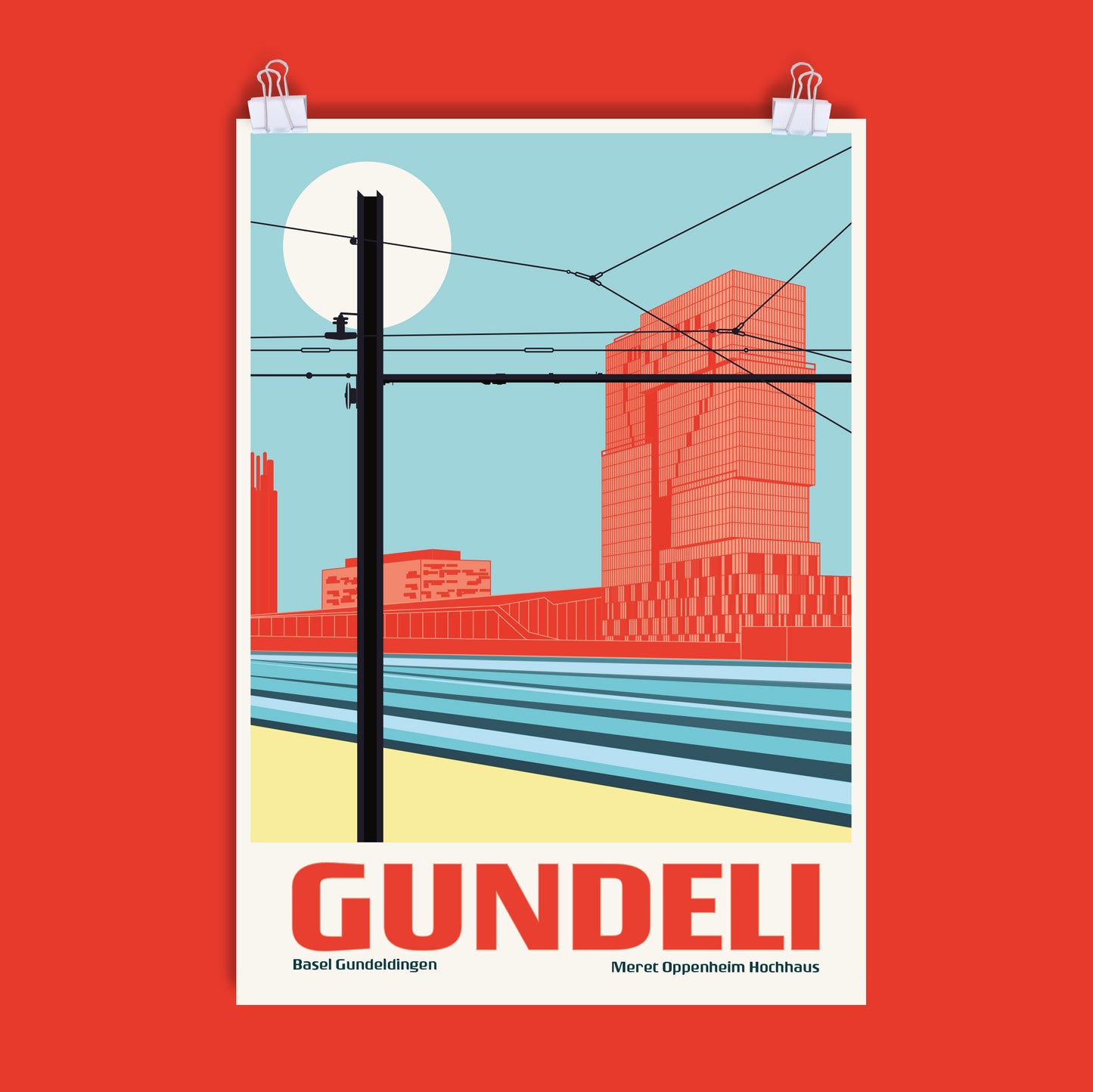 Basel Poster: Gundeli