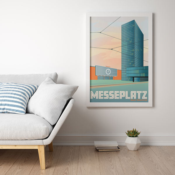 Basel Poster: Messeplatz