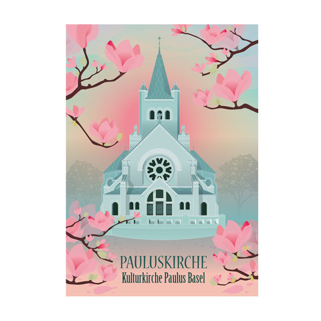 Basel Poster: Paulus Kirche