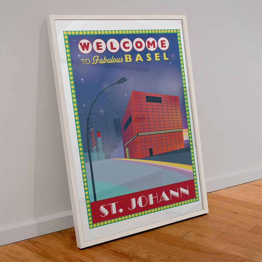 Basel Poster: St. Johann