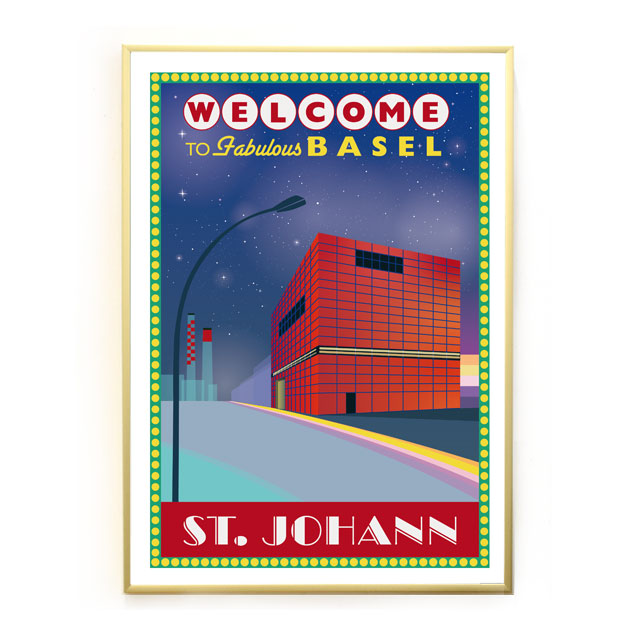 Basel Poster: St. Johann