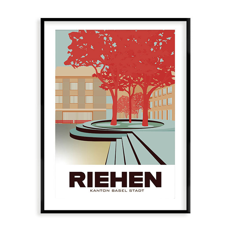 Basel Poster: Riehen