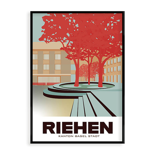 Basel Poster: Riehen