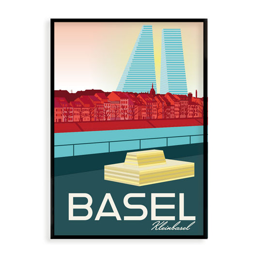 Basel Poster: Kleinbasel