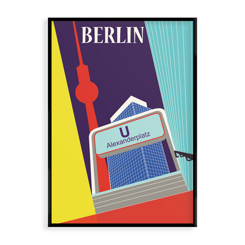 Berlin Poster: Alexanderplatz