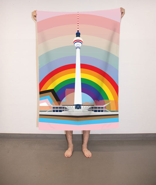 XL Badetuch Berlin Fernsehturm Pride