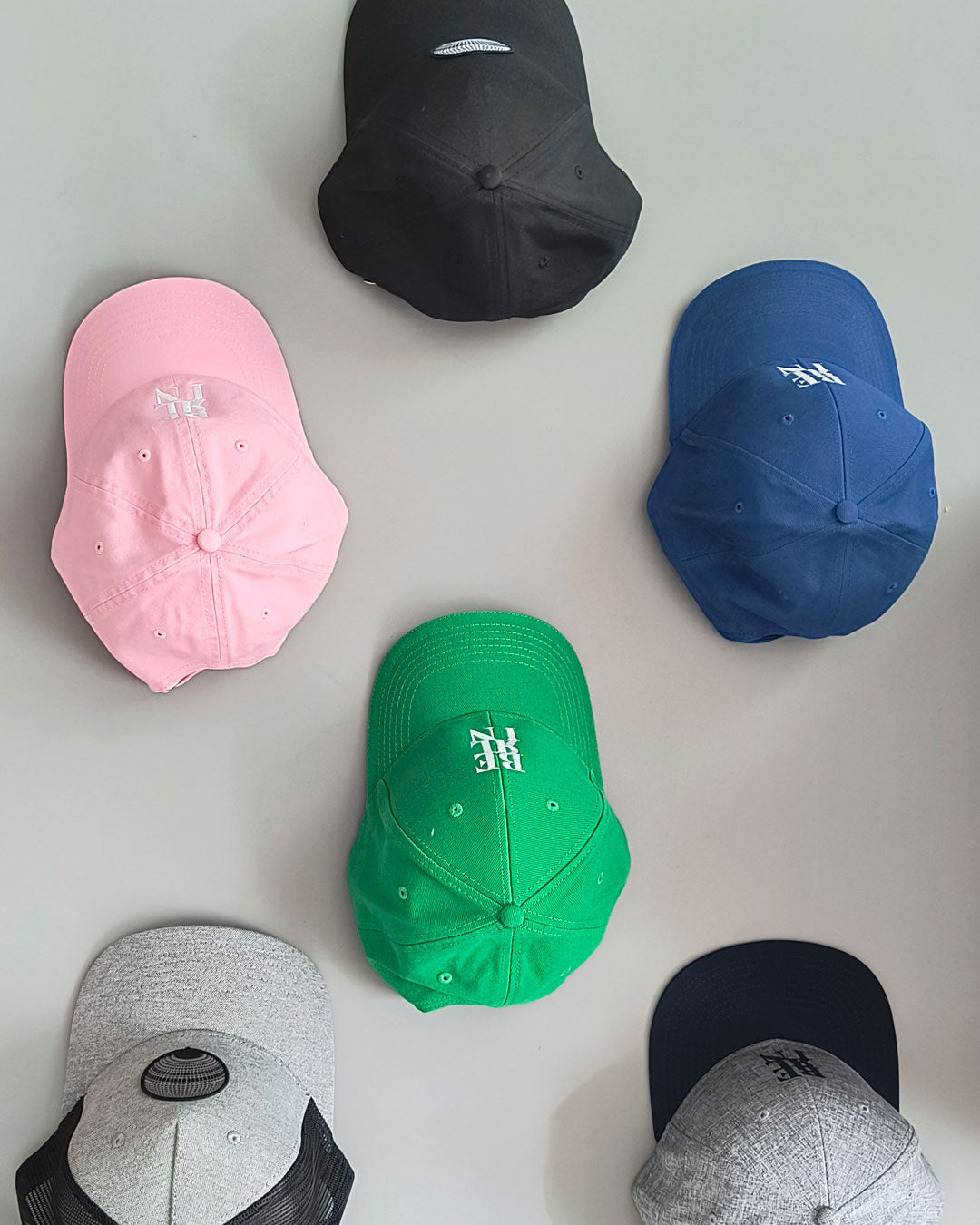 Basecap: Berlin Typo blau