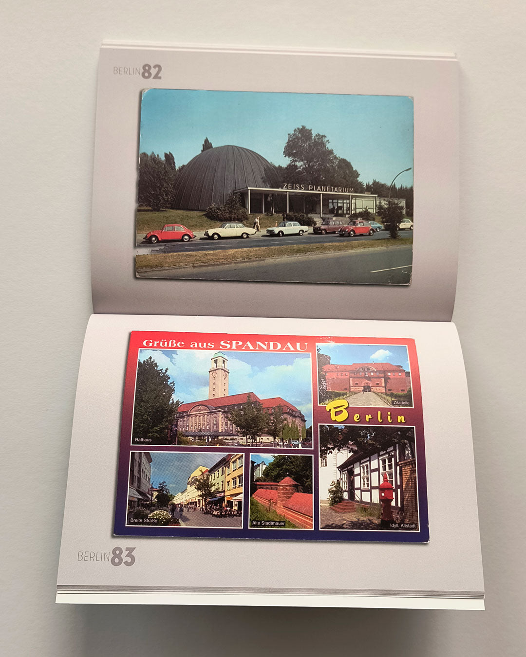 BerlinBilderBuch - Berlin in 100 Postkarten aus der Zeit vor 1989