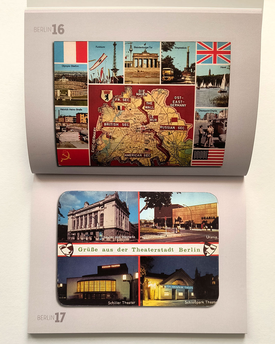 BerlinBilderBuch - Berlin in 100 Postkarten aus der Zeit vor 1989