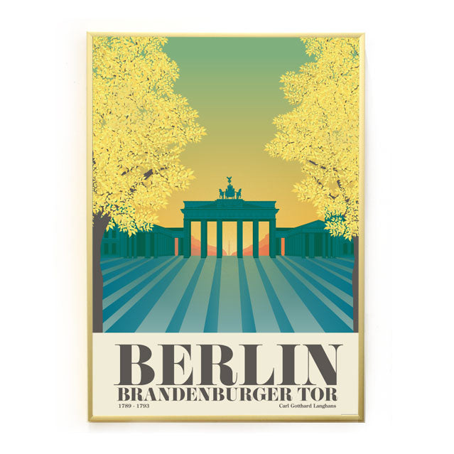 Berlin Poster: Brandenburger Tor