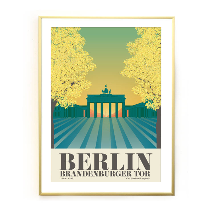 Poster: Brandenburg Gate
