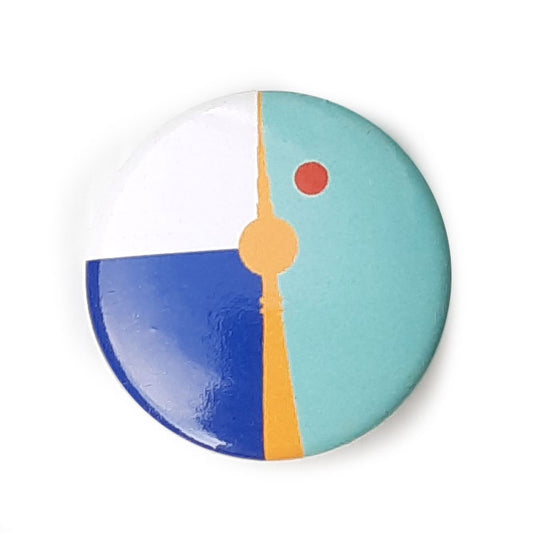 Button: Fernsehturm 80ies