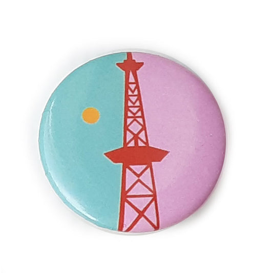 Button: Funkturm 80ies