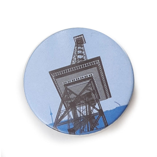 Button: Funkturm retro
