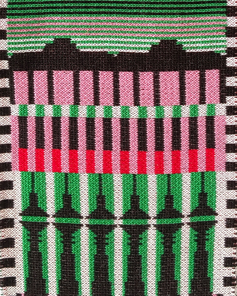 Berlin Fanschal: Pink-Green