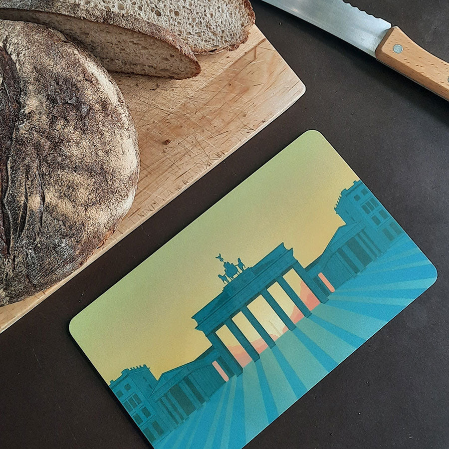 Frühstücksbrettchen: Brandenburger Tor