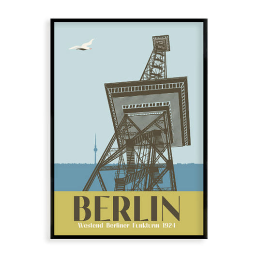 Berlin Poster: Funkturm