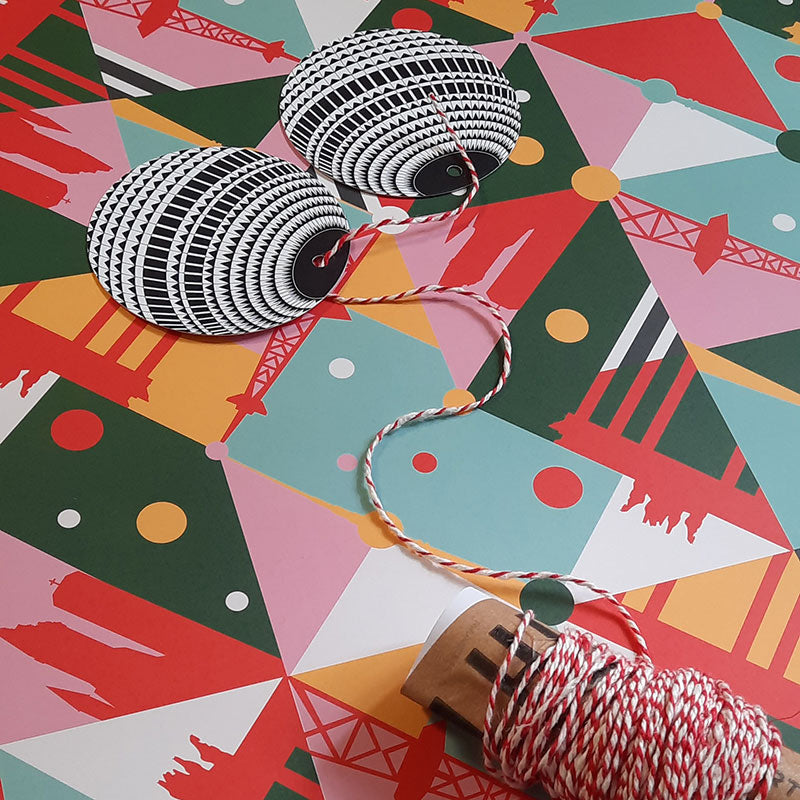 Wrapping paper: Berlin
