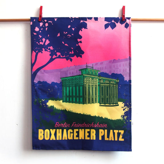 Geschirrtuch: Boxhagener Platz