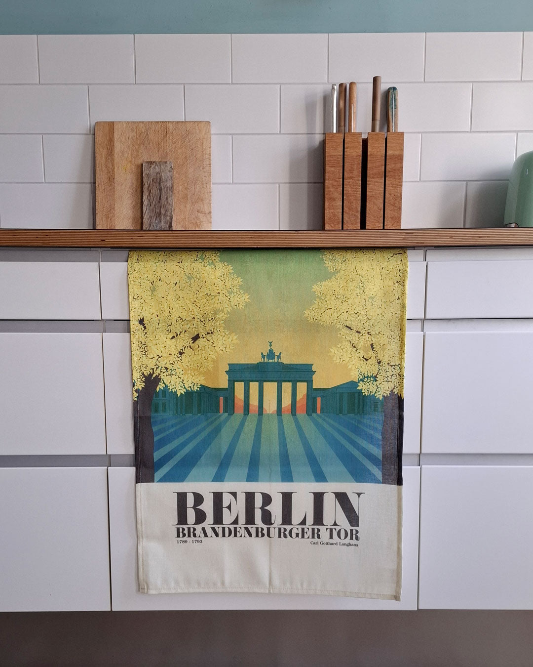 Geschirrtuch: Brandenburger Tor