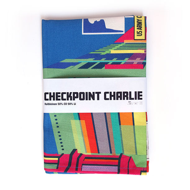 Tea Towel: Checkpoint Charlie