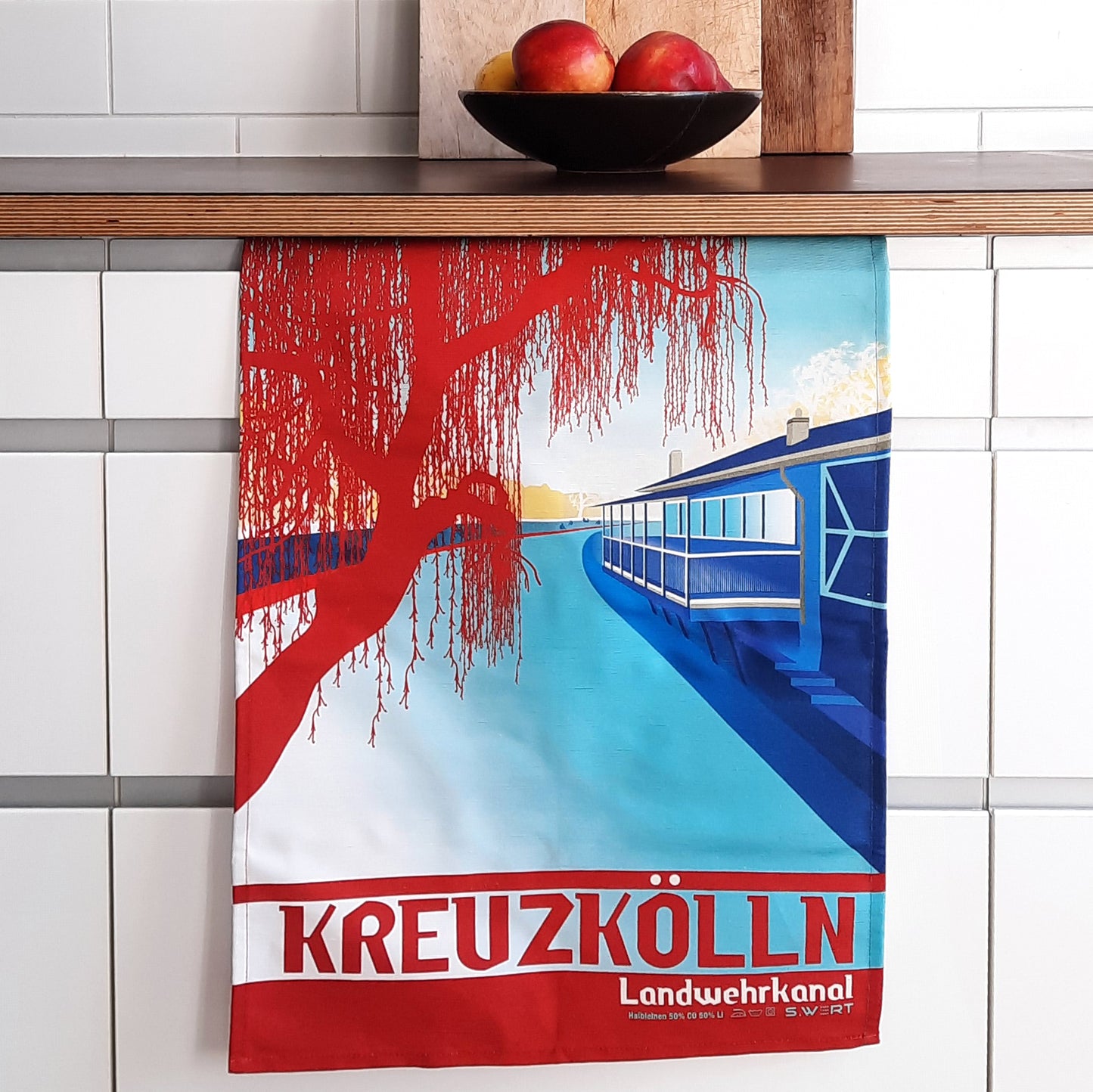 Tea towel: Kreuzkölln
