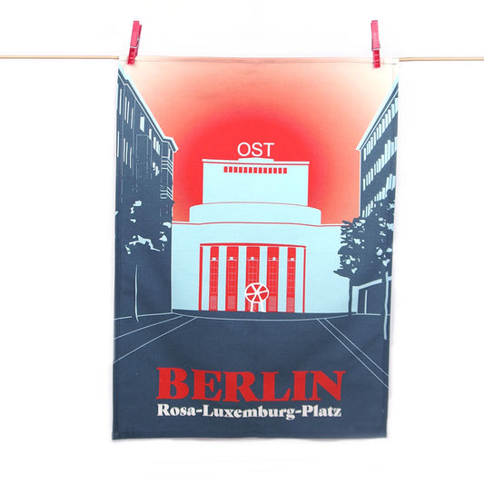 Tea Towel: Rosa Luxemburg Square