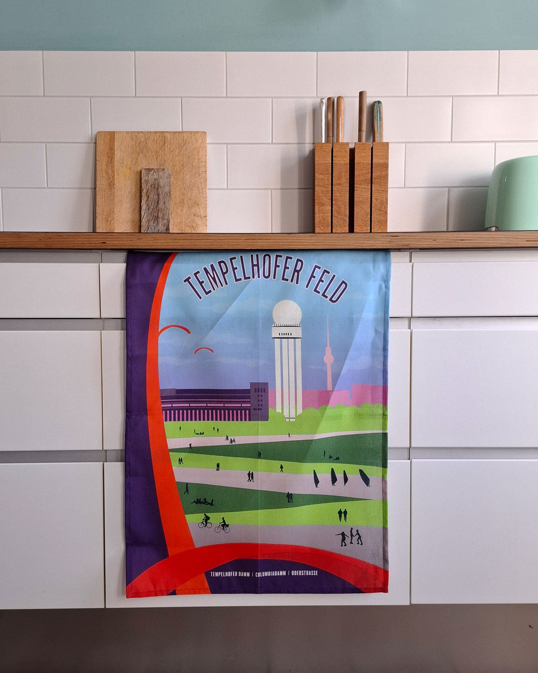 Geschirrtuch: Tempelhofer Feld