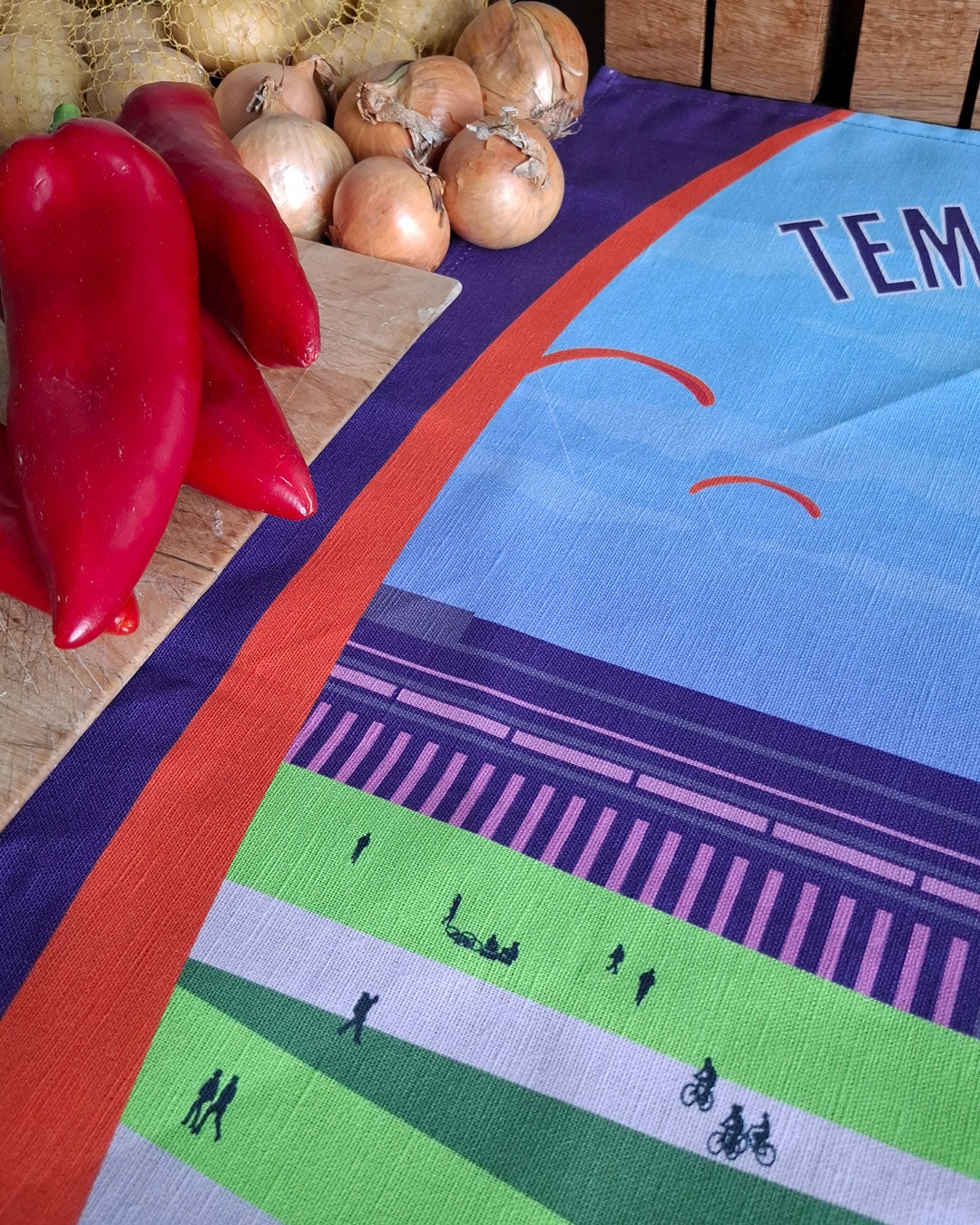 Geschirrtuch: Tempelhofer Feld