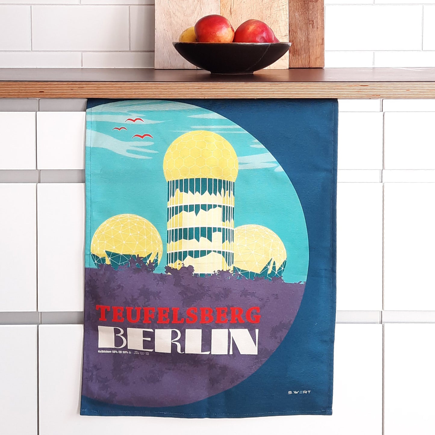 Tea towel: Teufelsberg