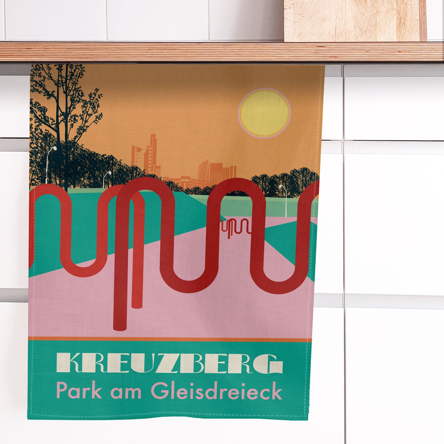 Geschirrtuch: Kreuzberg