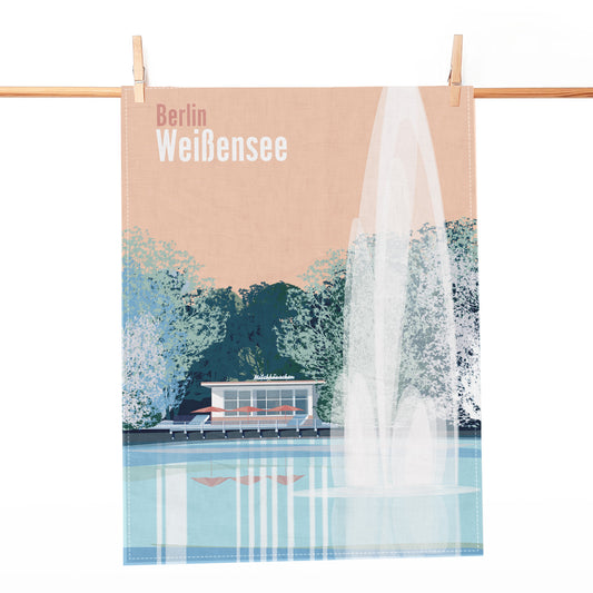 Berlin Geschirrtuch: Weißensee