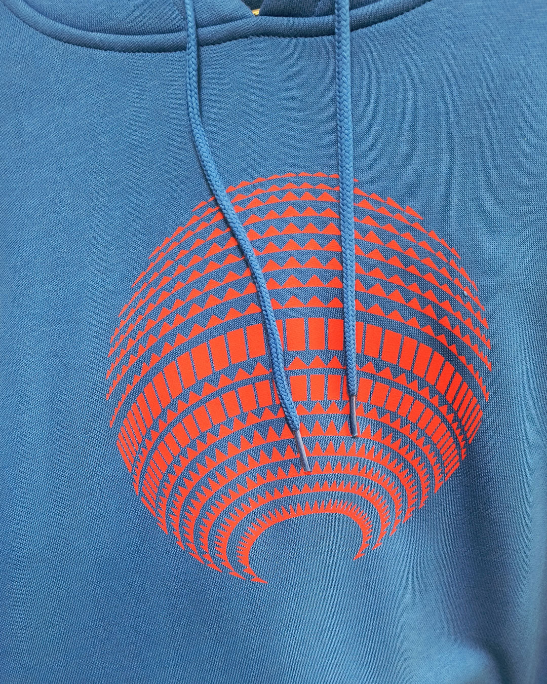 Hoodie: Berliner Fernsehturm Disco blau rot