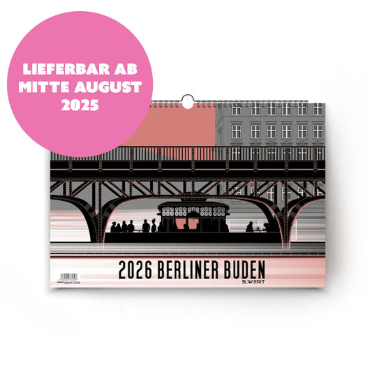 Kalender 2026: Berliner Buden