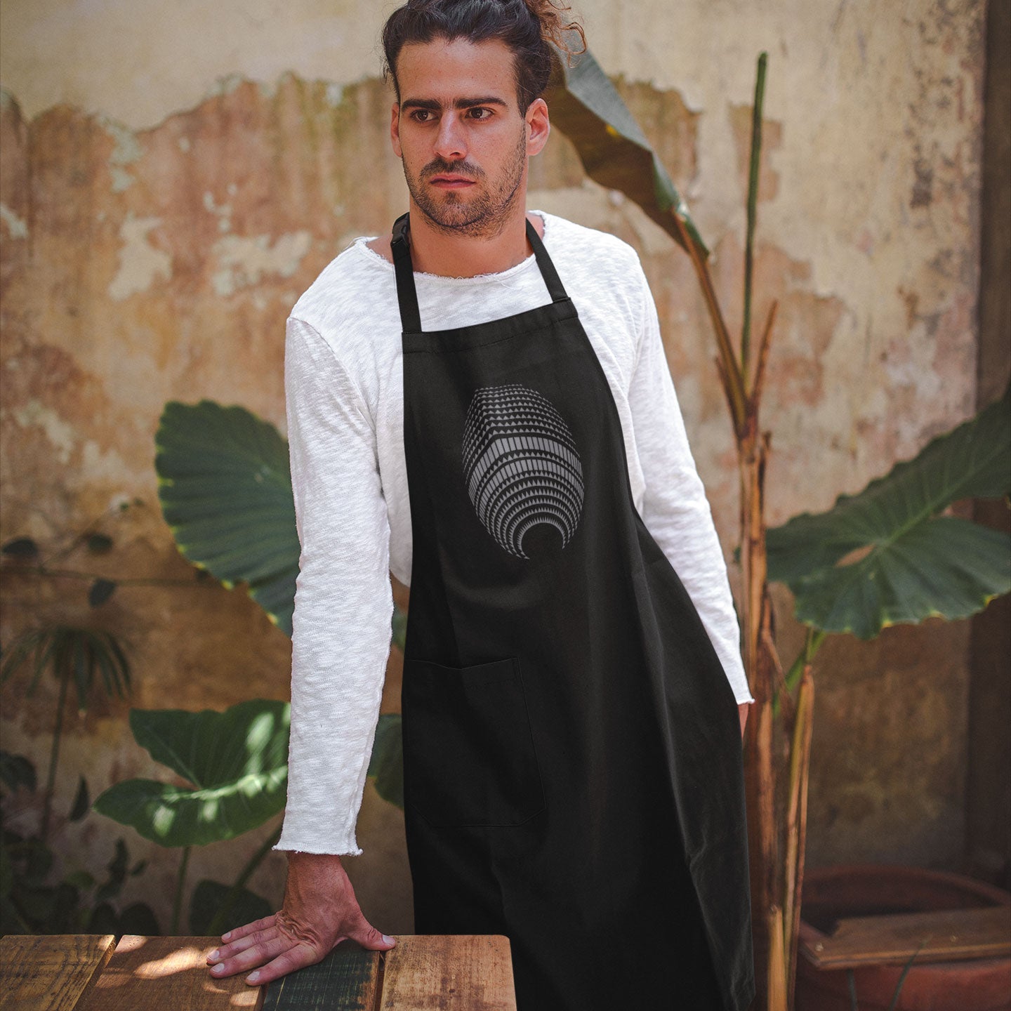 Cooking apron: TV Tower Disco