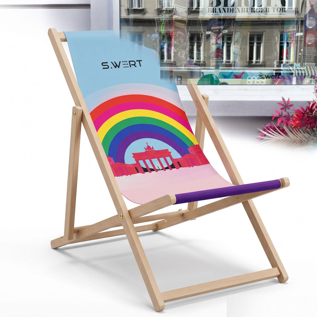 Liegestuhl: Berlin Pride