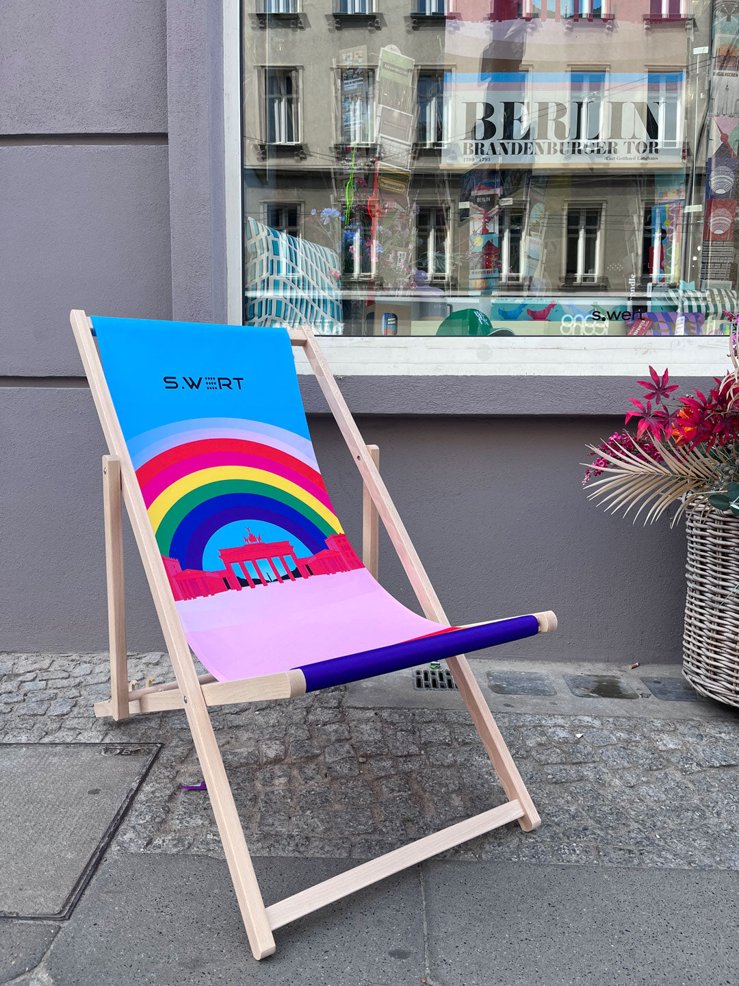 Liegestuhl: Berlin Pride
