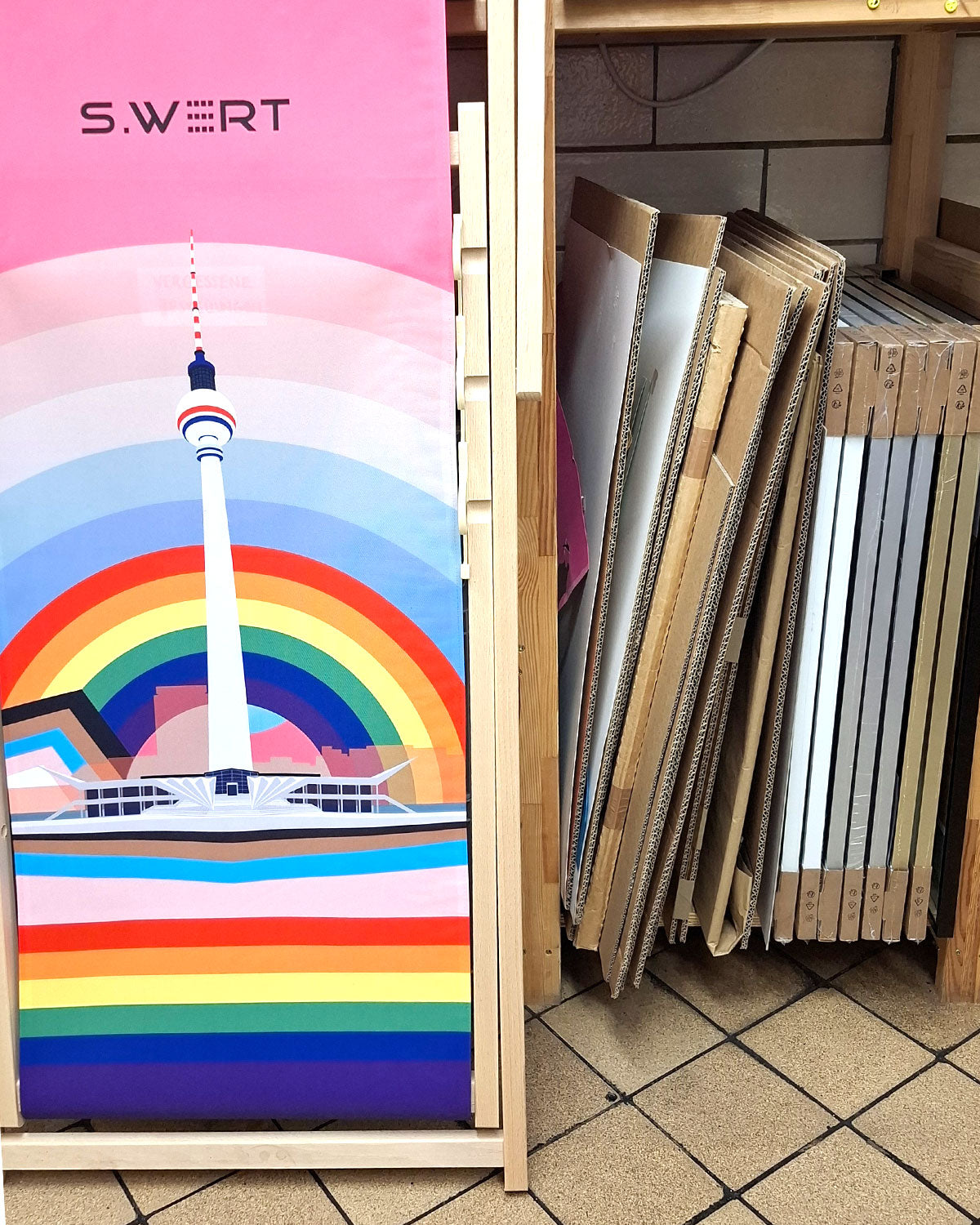 Liegestuhl: Berlin Pride