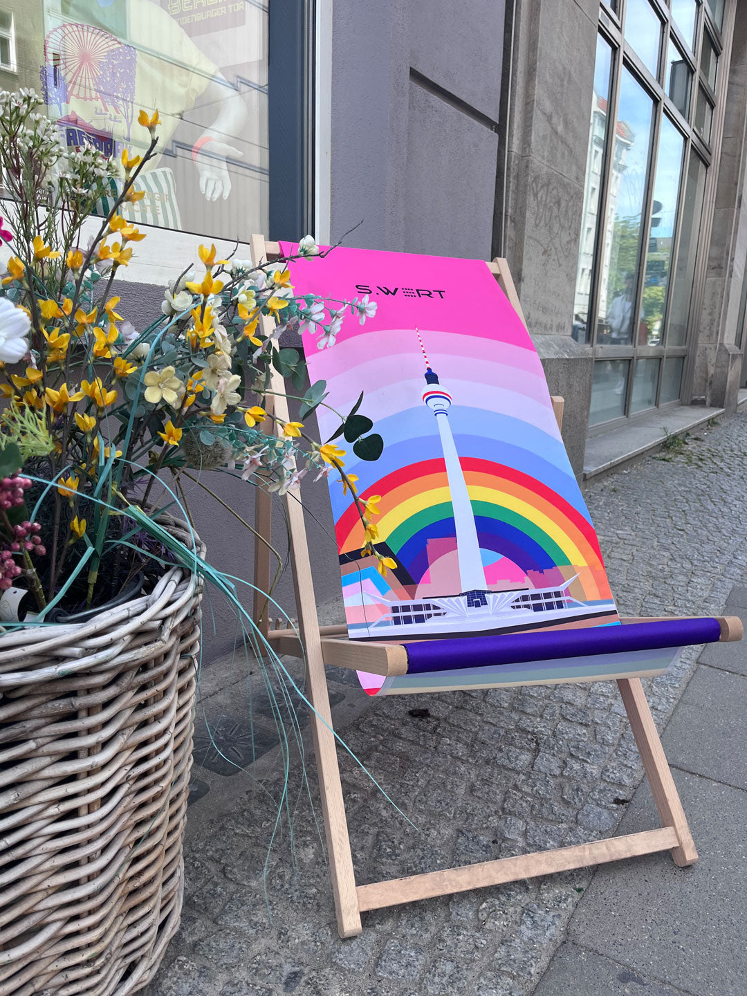 Liegestuhl: Berlin Pride