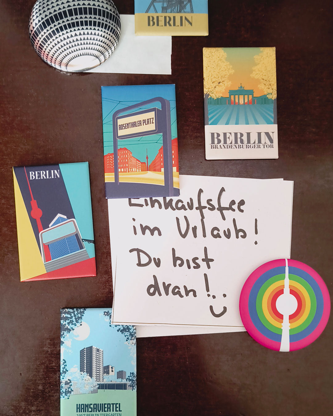 Berlin Magnet: Weltzeituhr